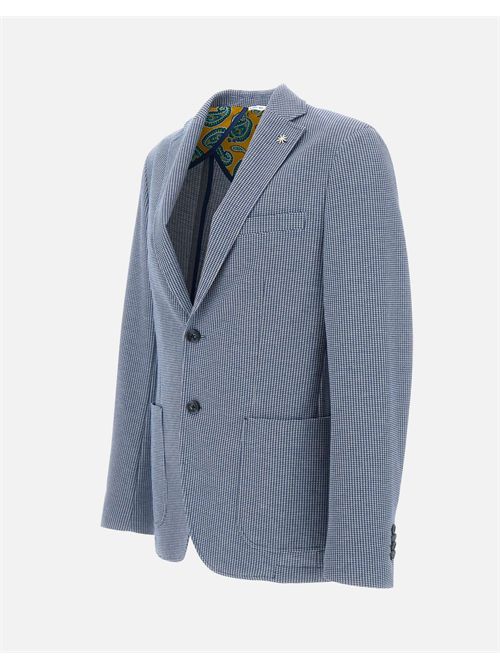 Blazer uomo Manuel Ritz in misto viscosa stretch MANUEL RITZ | G2900MC253275/87